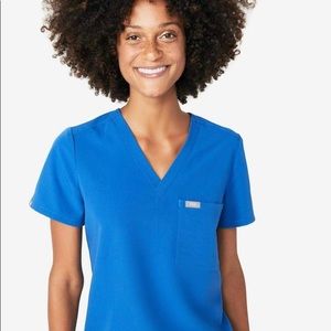 Figs Catarina royal blue size S